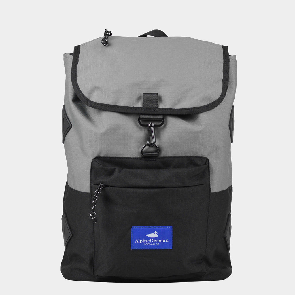Alpine Division Ripstop Series Grey Blue Label Backpack