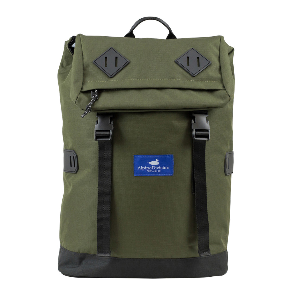 Alpine Division Blue Label Ripstop Nylon Backpack
