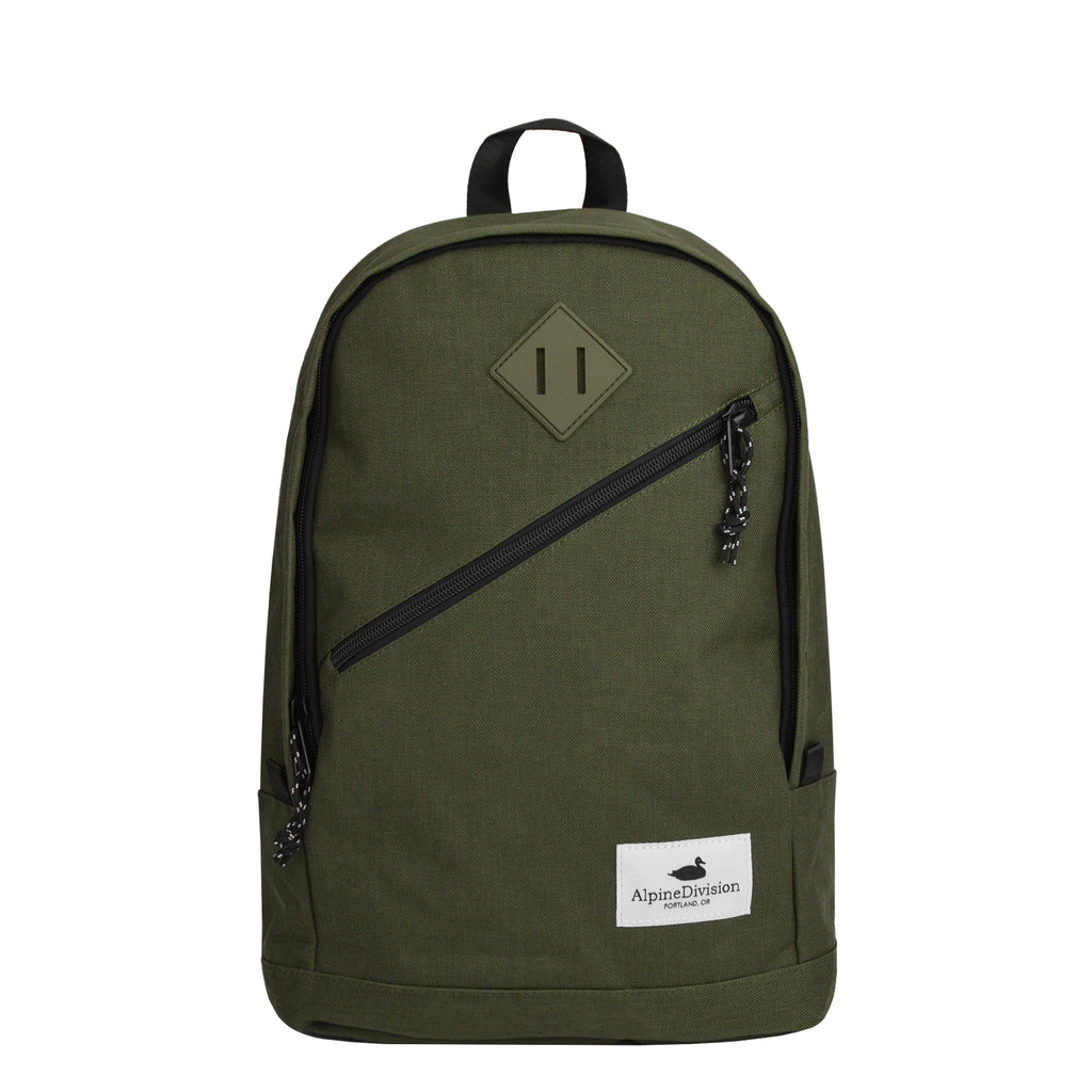 Alpine Division Eliot Laptop Backpack Green