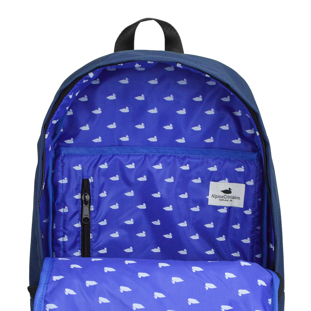 Alpine Division Eliot Daypack Blue Duck Print Liner