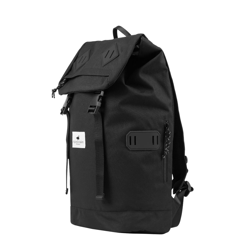 Alpine Division McKenzie Pull-String Backpack Black