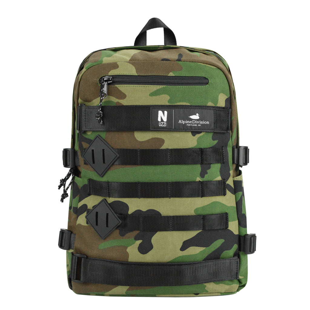 Alpine Division Camo Nuzzi Skate Backpack