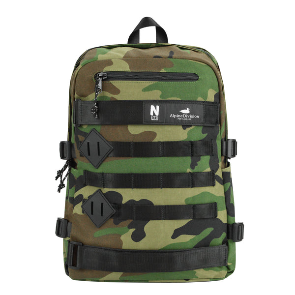 Alpine Division Camo Nuzzi Skate Backpack