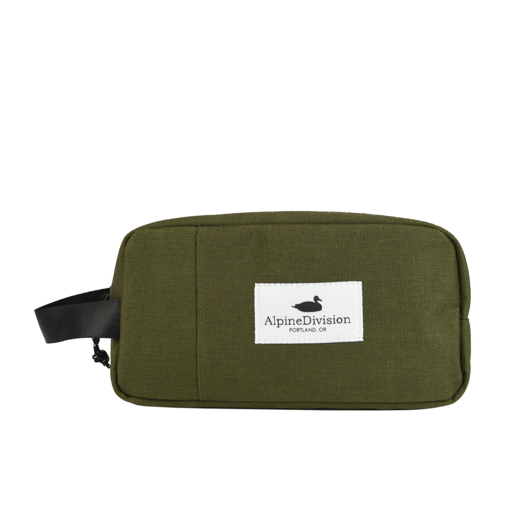 Alpine Division Sherpa Dopp Kit Green
