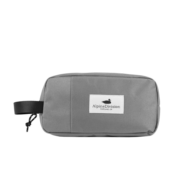 Alpine Division Grey Sherpa Dopp Kit