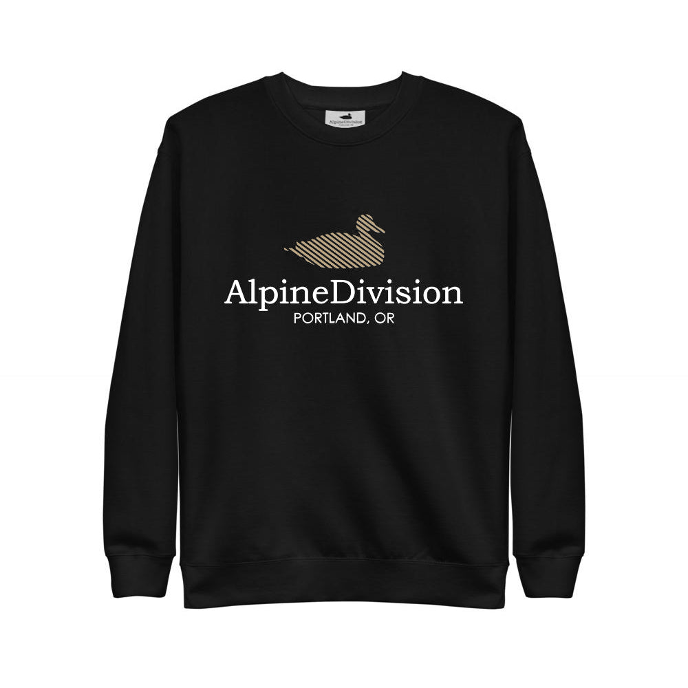 Arlington Crewneck | Black